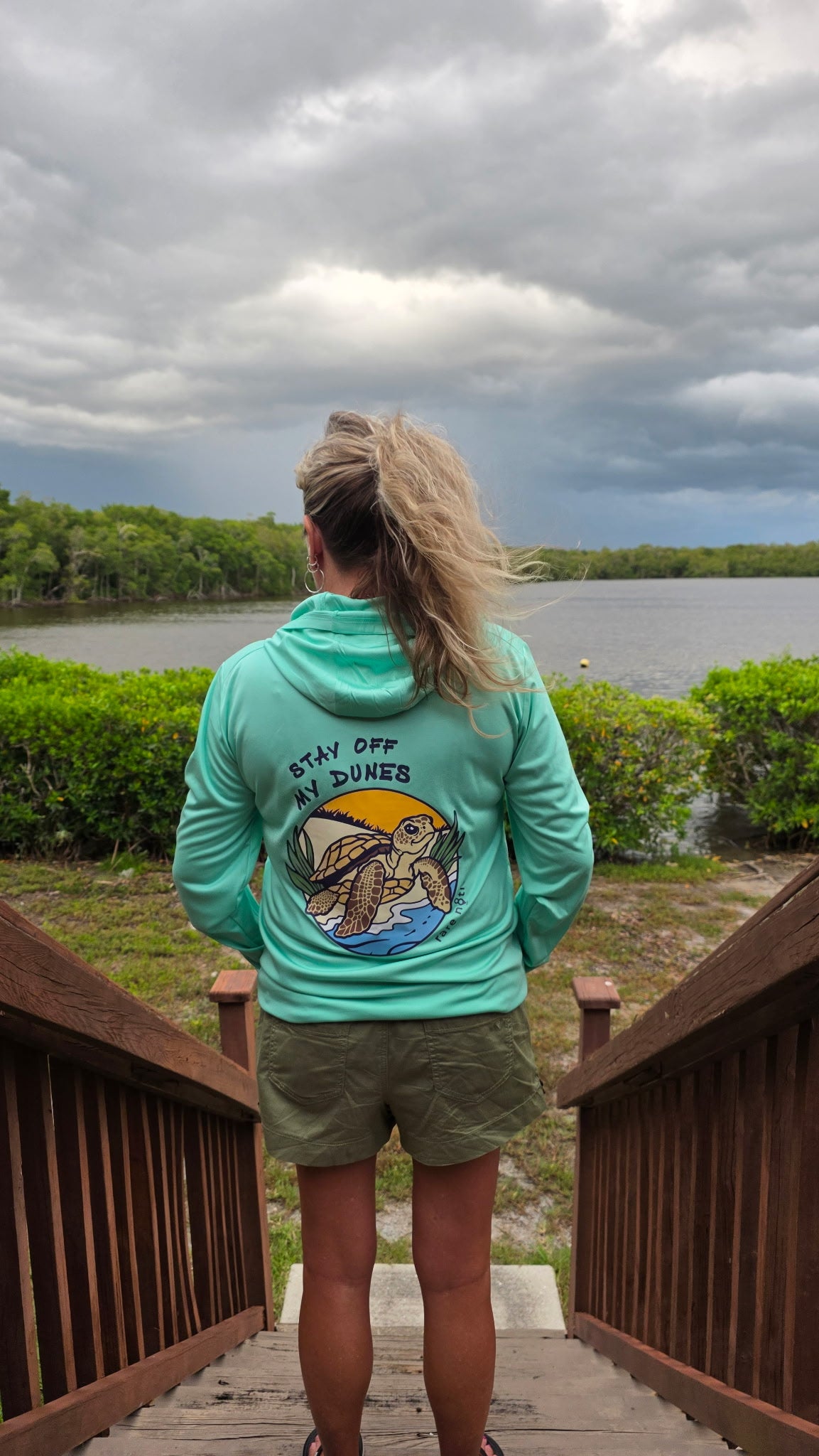 Stay off My Dunes UPF 50 Hoodie