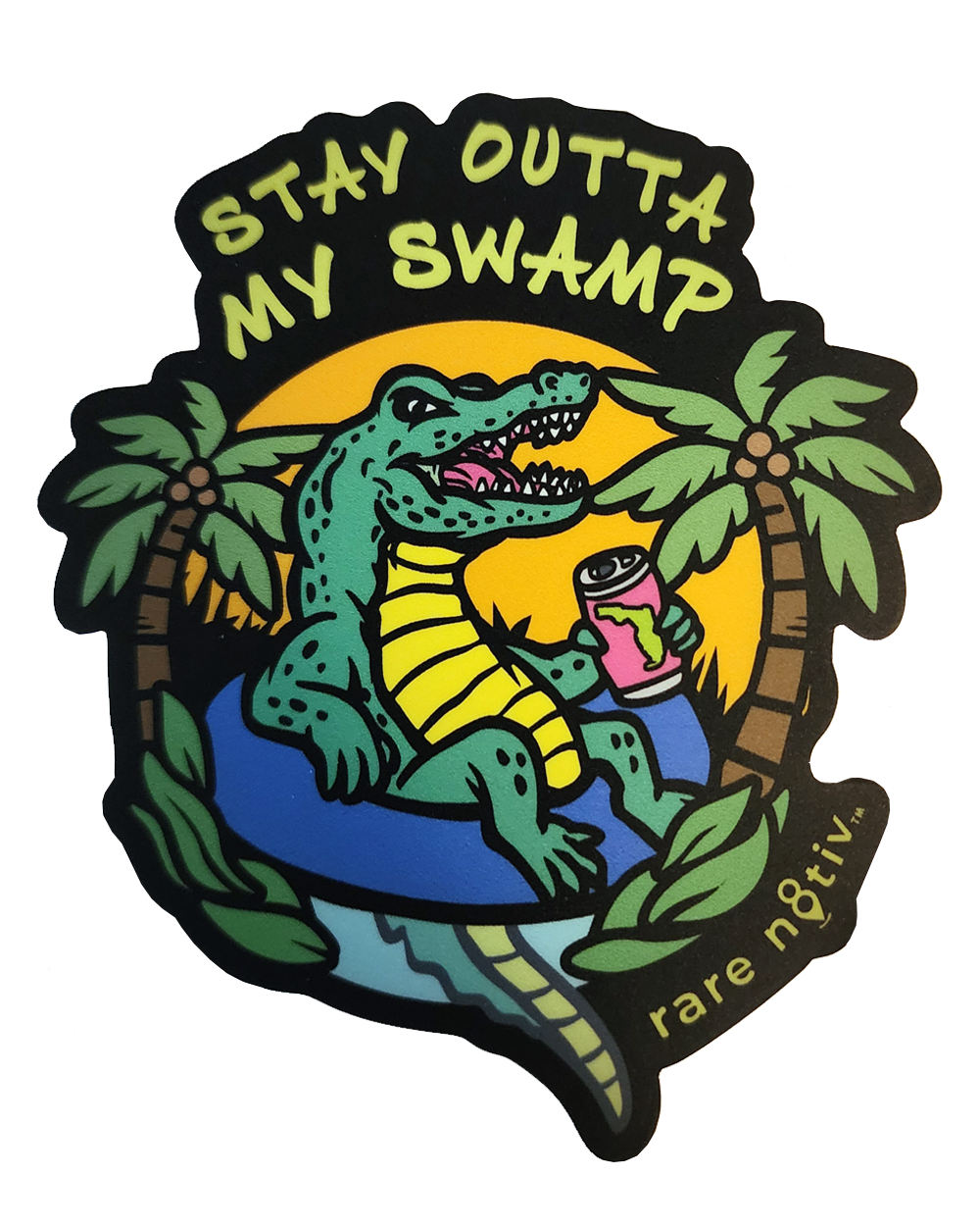 Stay Outta My Swamp Sticker